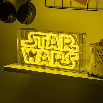 スターウォーズ LED壁掛けネオンライト Amazon.co.jp: Paladone スターウォーズ LED ネオンロゴ ライト